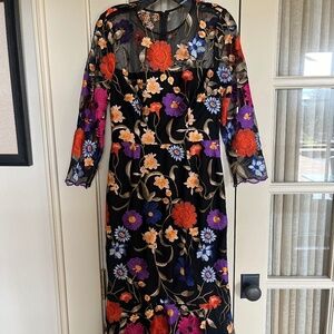 Floral part dress , evening